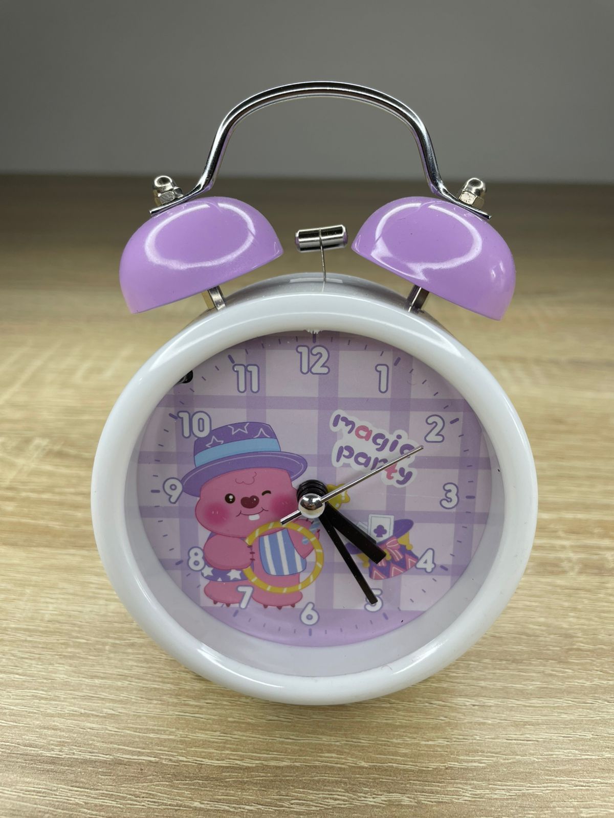RELOJ DESPERTADOR DIBUJITOS VARIADO SSm570 11*9CM CJ*100