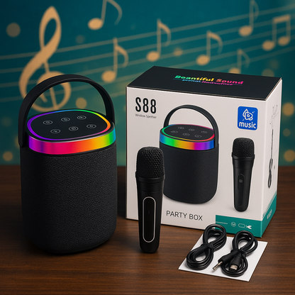 PARLANTE CON MICROFONO S88