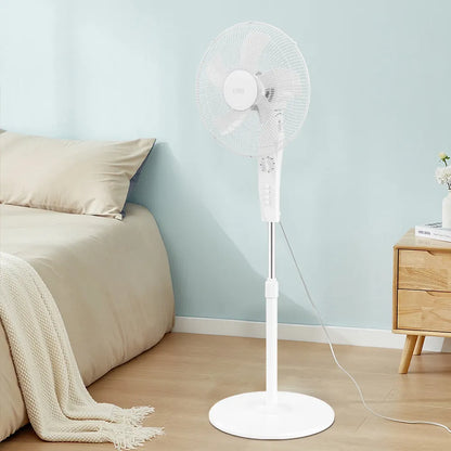 VENTILADOR PEDESTAL ST2141-767 BLANCO