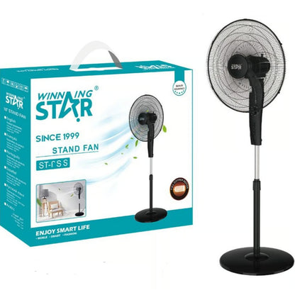 VENTILADOR  PEDESTAL ST2141-766 NEGRO