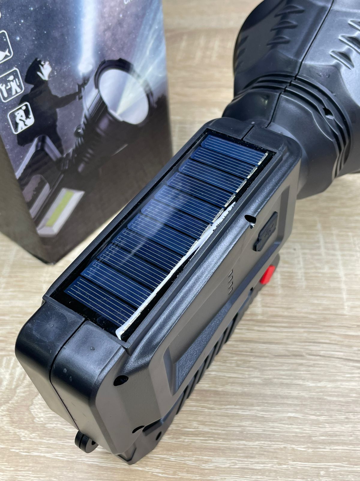 LINTERNA RECARGABLE SOLAR PB2080